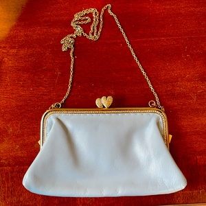 Sky blue purse